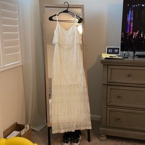 White Guess Maxi dress